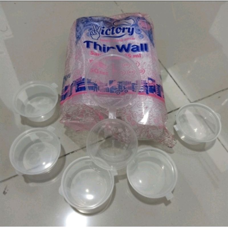 isi 50pcs Sauce cup 25ml &amp; 35ml / Mayones,Tempat Sambal