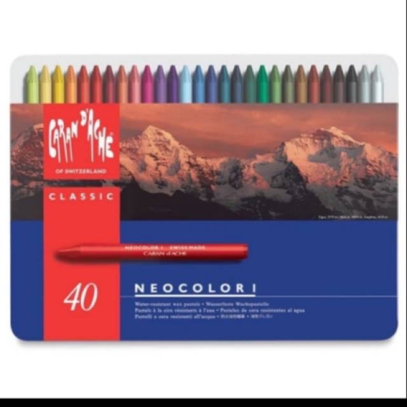 

Crayon Carandache 40 warna / Colour Neo 1 / Colour Neo 2