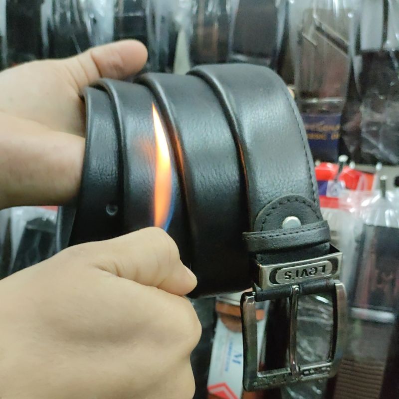 Sabuk Ikat Pinggang Pria 100% Asli Kulit Sapi Garut/Gesper Kulit Resleting/Sabuk Resleting Kulit