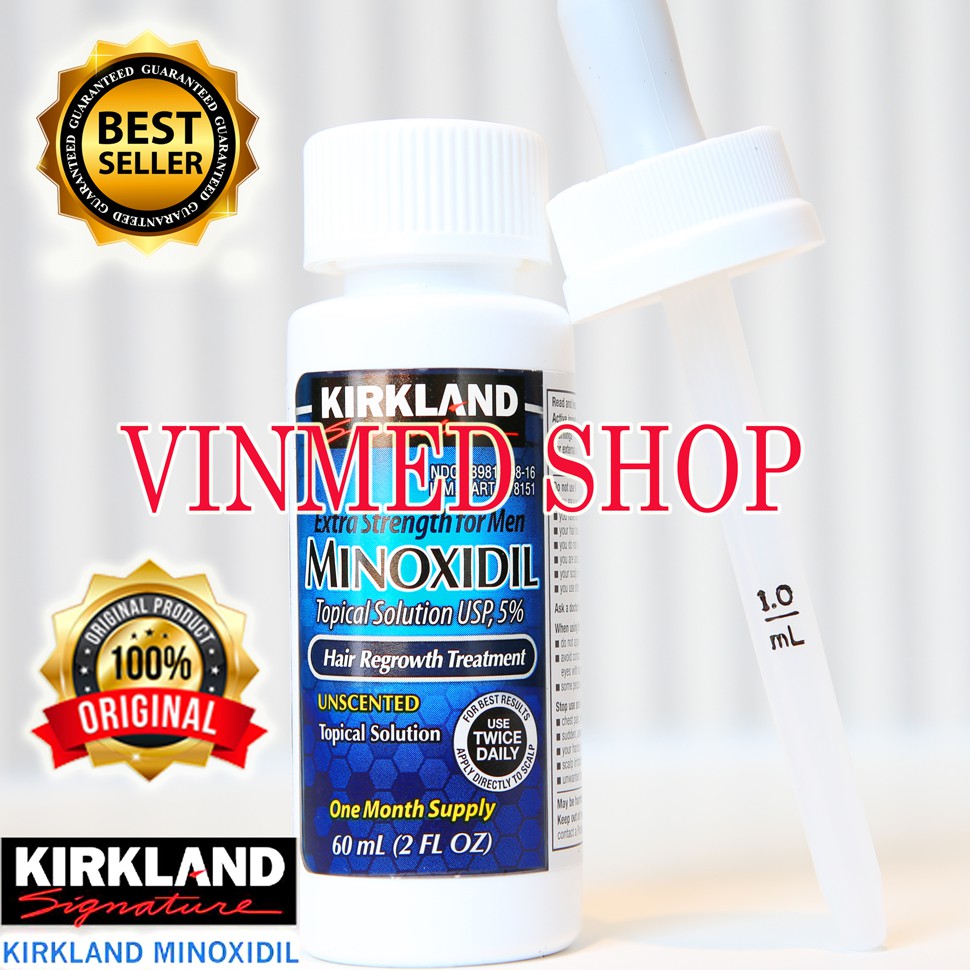 Kirkland Minoxidil 5%+Biotin 10.000mcg Paket Hemat