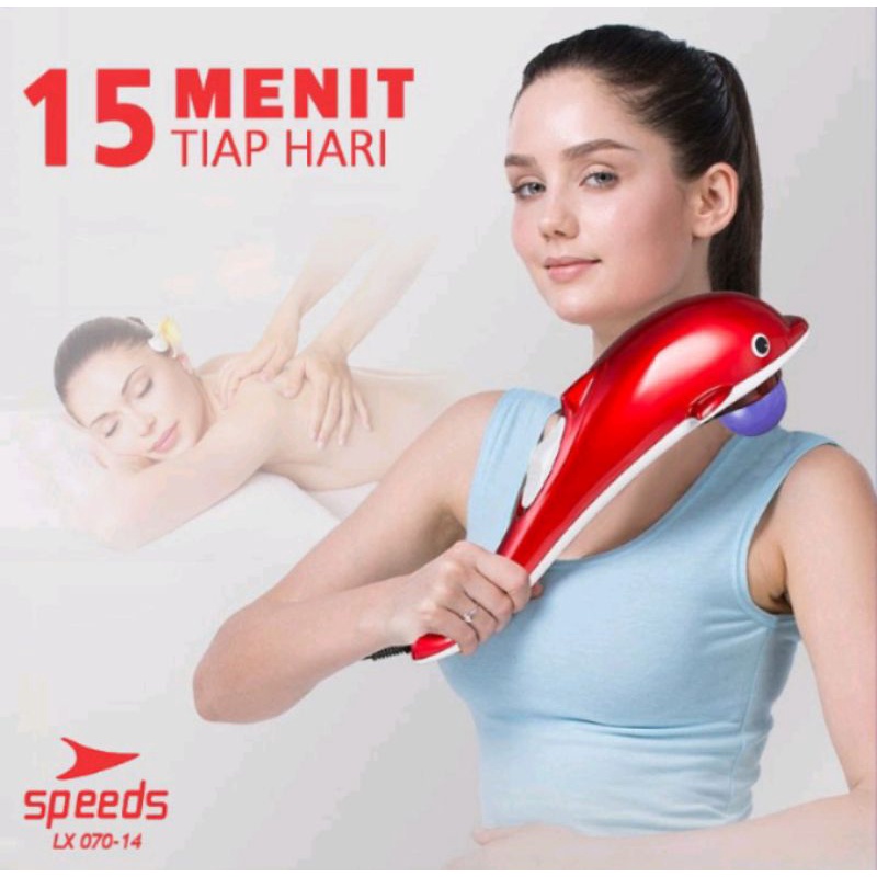 Speeds Alat Pijat Dolphin Massager Lumba-Lumba