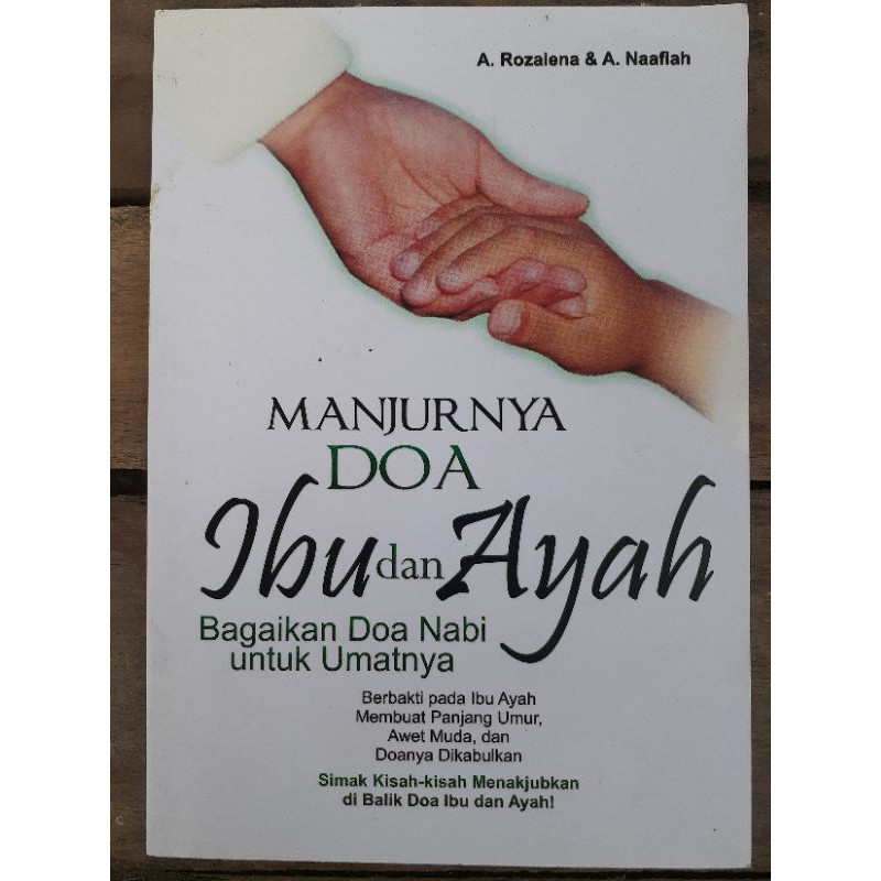 Buku Manjurnya Doa Ayah Dan Ibu Shopee Indonesia