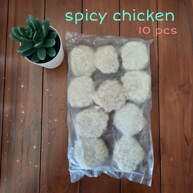 

spicy chicken nugget bento halal