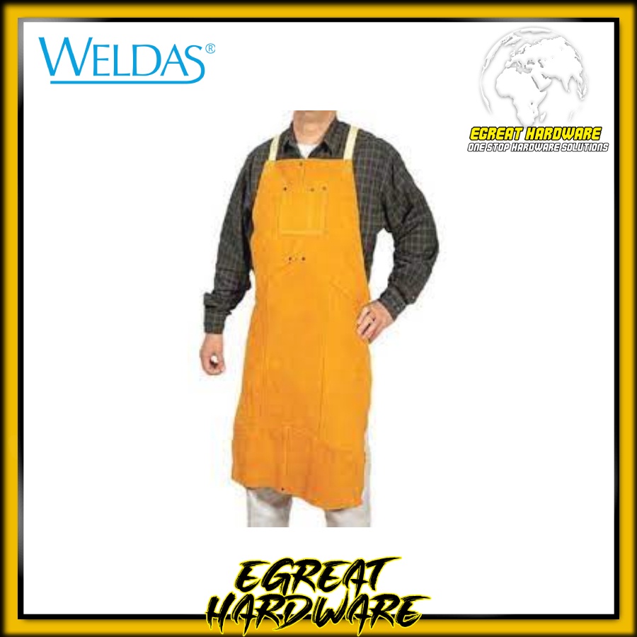 Pelindung Las Kaki Weldas 442248 Leg Apron Leather penutup kaki las