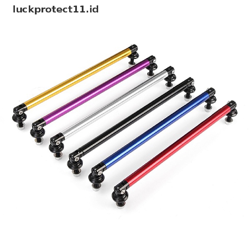 &lt; Luckprotect11. &lt; Luckproteksi2pcs Strut Bar Bumper Depan / Belakang Universal Adjustable