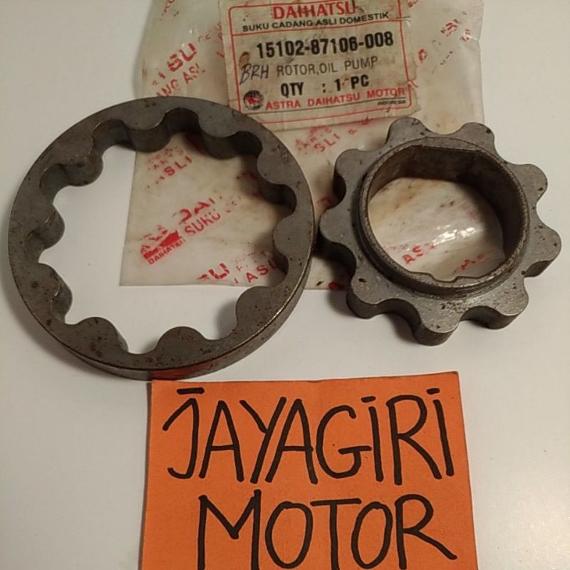 Rotor Pompa Oli Daihatsu Espass Oil Pump Gigi Gear Inner Outer Mobil Espas Ori Asli Murah Astra AHM