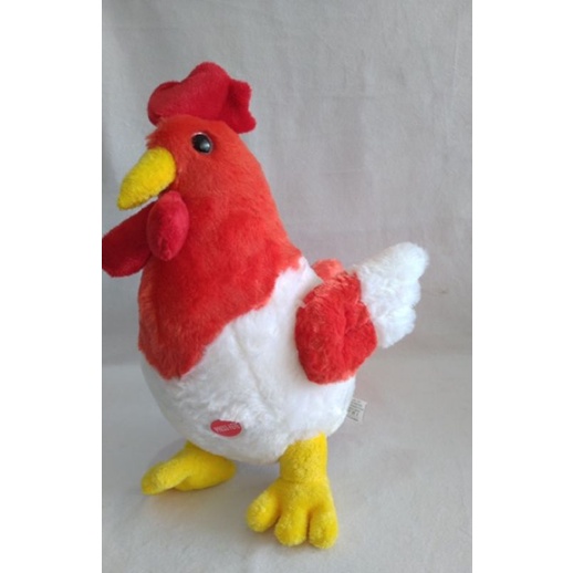 BONEKA AYAM CHICKEN FENTON LUCU BISA BERSUARA DAN TIDAK BERSUARA / BONEKA AYAM PREMIUM MURAH LUCU SNI