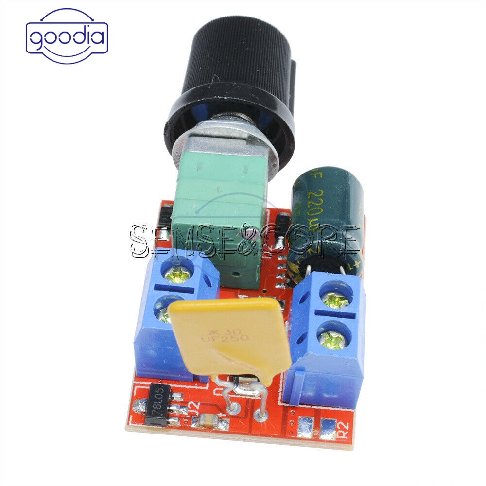 ღ[HOT SALE]ღ PWM Motor Speed Controller Switch Regulation LED Dimming 5A 10A 5V-16V/3V~35V