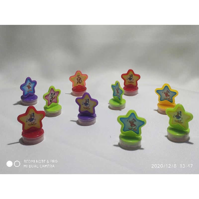 

Mainan stempel anak/Stempel karakter/Cap stempel karakter(1 Bungkus isi 10 Stempel)