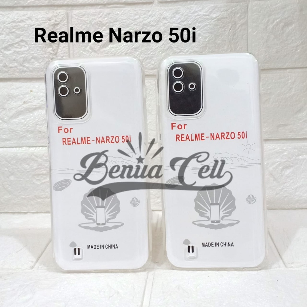 SOFTCASE CLEAR HD PREMIUM REALME NARZO 50A REALME NARZO 50i