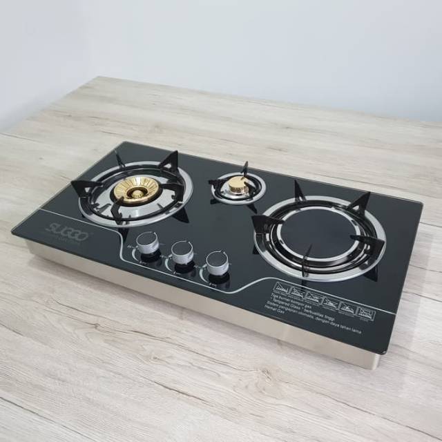 Kompor 3 Tungku SUGGO SG 301 asli.