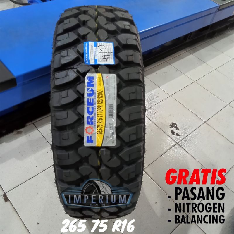 Ban Mobil 265 75 R16 Forceum Ring 16 Triton , Pajero , Ranger , Everest , Dll