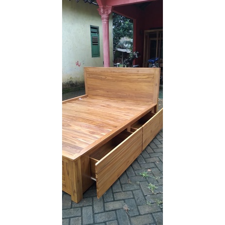 Tempat Tidur Jati Minimalis Furniture Jepara