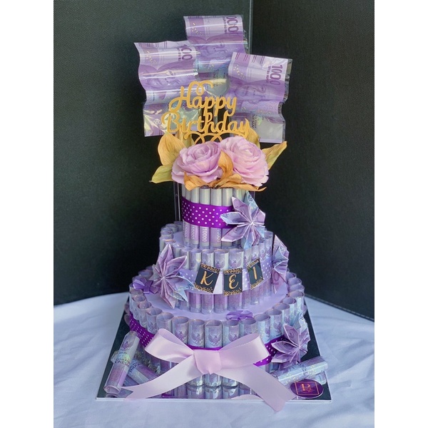 CUSTOM MONEY CAKE 50 Lembar