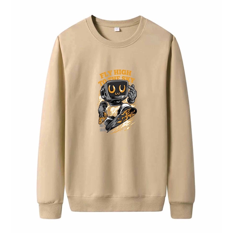 Sweater Pria Fly High Game Crewneck Pria M - XXL