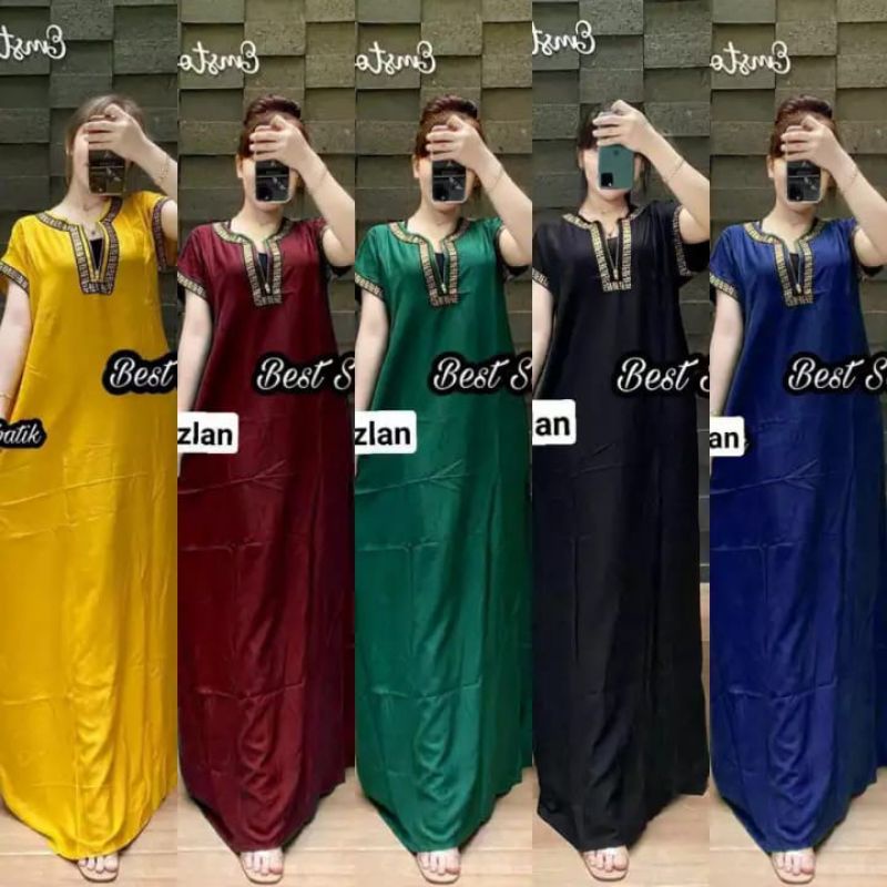 BIGSALE DASTER ASMARA FENDI | DASTER ARABIAN RENDA JUMBO PANJANG COD MURAH PANJANG BUSUI RAYON