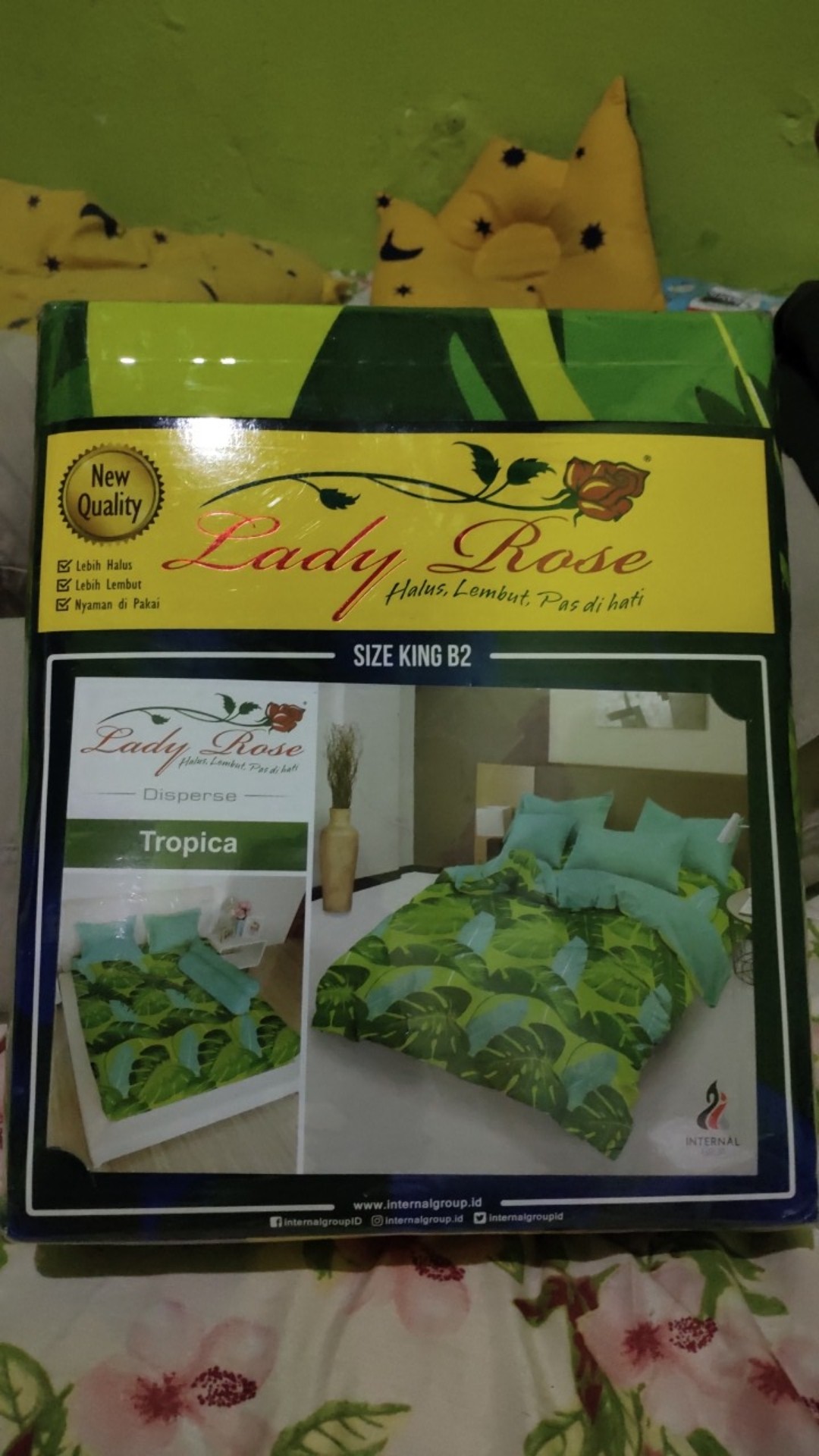 [ Original ] Sprei Lady Rose Fitted - Variasi Part 2