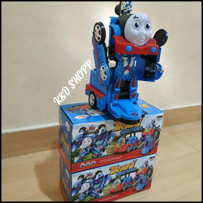 THOMAS AND FRIENDS-ROBOT THOMAS-KERETA API THOMAS#BEST SELLER#