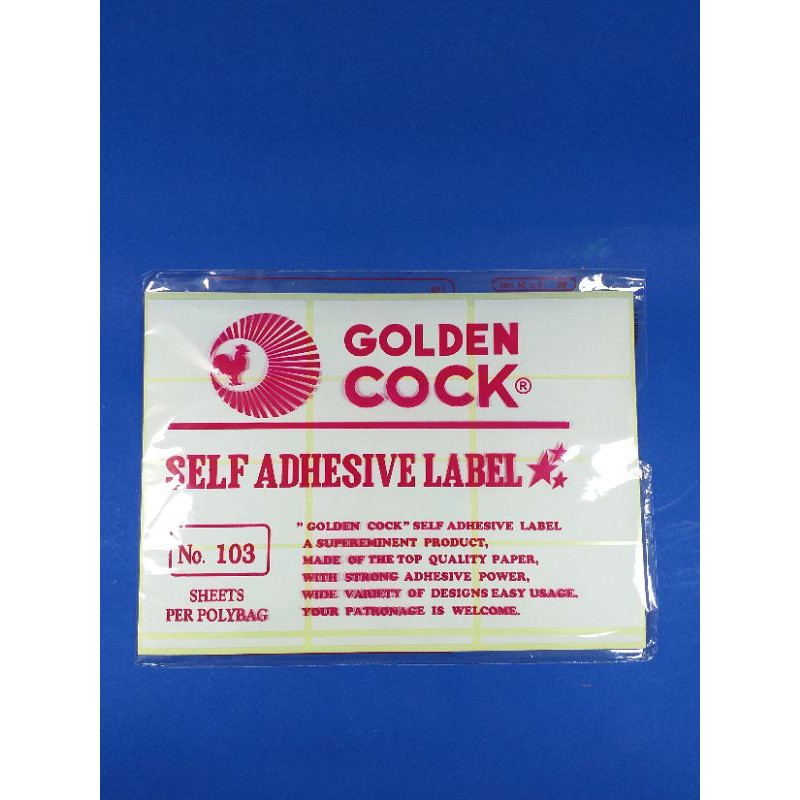 golden cock label nama