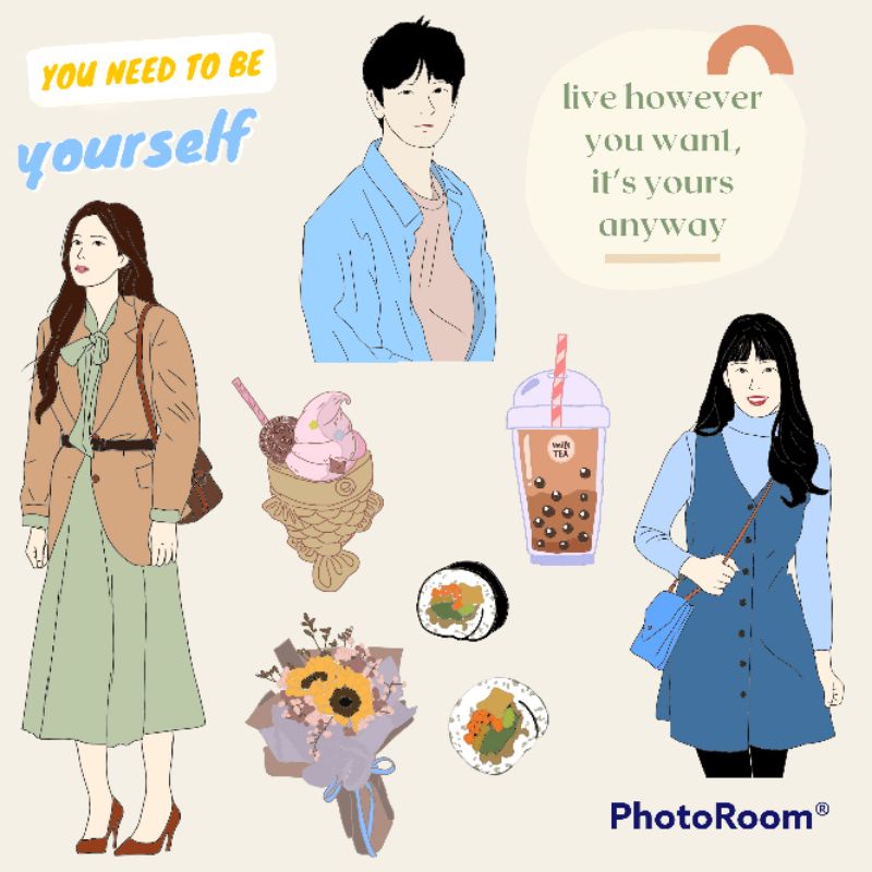 

insfera.mise | stiker ootd | stiker sheet | korea