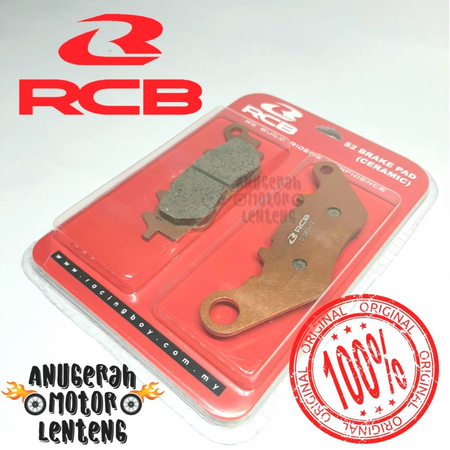 Kampas Rem / Disk Pad Kaliper / Caliper RCB S3 Copper Ceramic