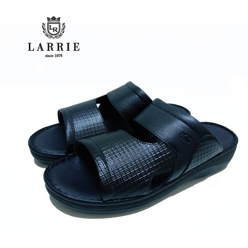 LR Larrie Men Black Sandals 991852-DB1-1P BLACK