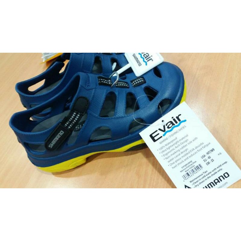 Shimano Evair marine shoes Navy Yellow