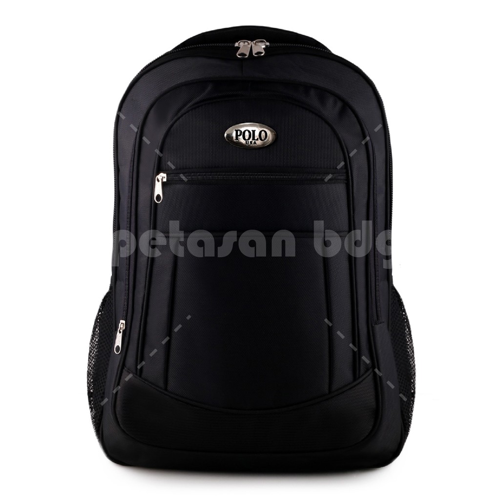 RTM - Polo USA STANDARD -  Dragon Snake - Backpack Laptop - Black + Raincover