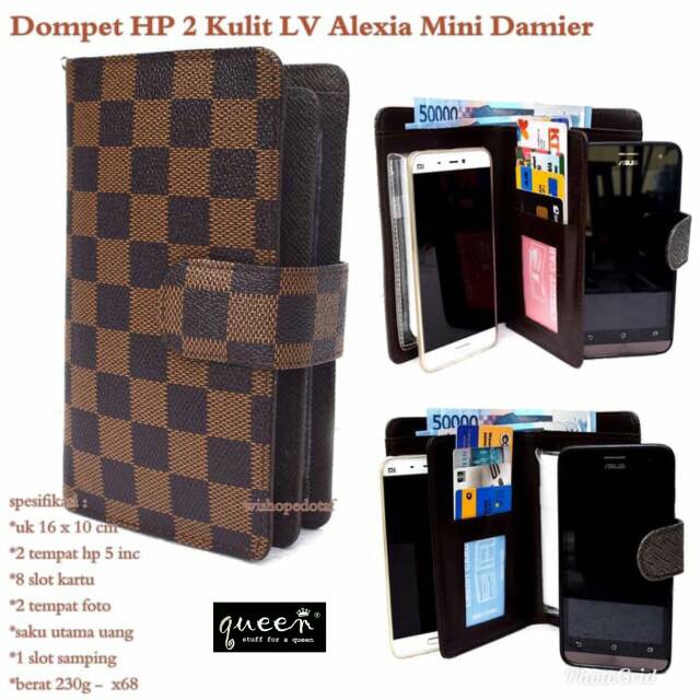 Dompet HP QUEEN MINI DAMIER..