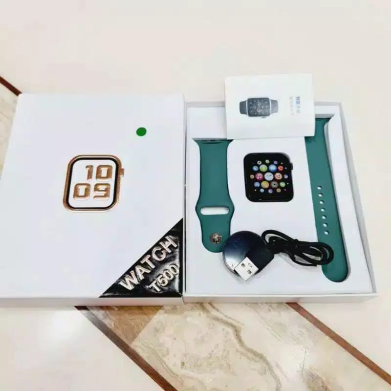 Smartwatch Bluetooth Call Layar Sentuh Jam Olahraga Type T-55-T500 HIJAU