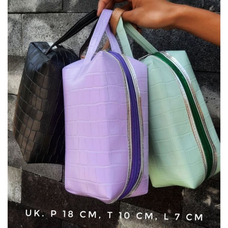 Pounch Kosmetik Lontong Pounch Make Up Dompet Serbaguna