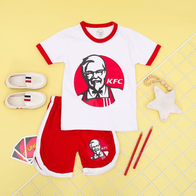 setelan baju anak brand kfc