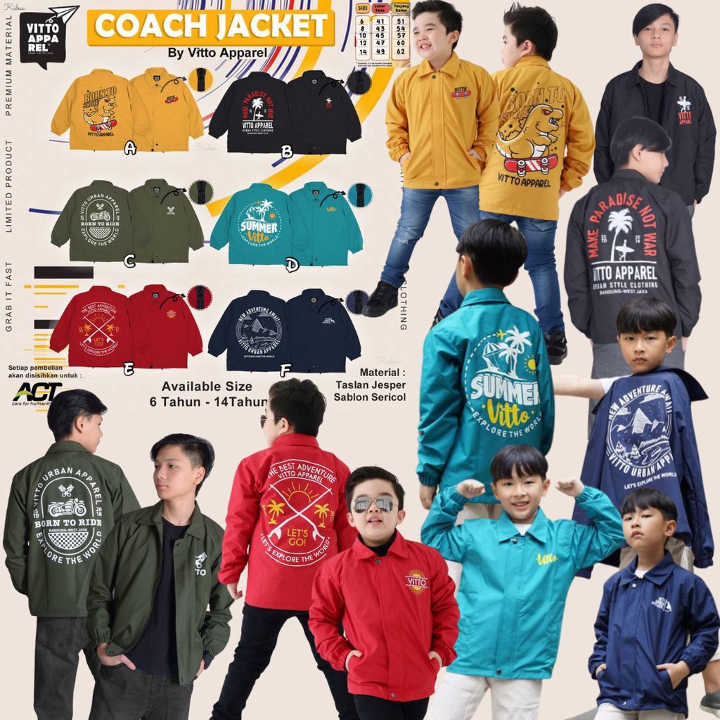 Coach Jacket Vitto