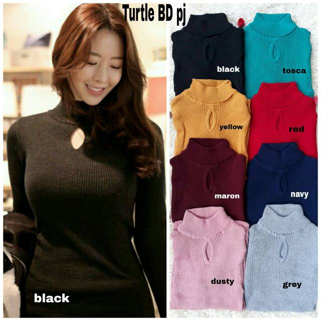 Blouse Rajut Bolong Dada PJG