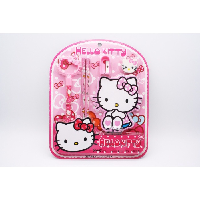 

Cantik Alat Tulis Hello Kitty Stationary Set Pensil Penghapus Pen Kado Hadiah Terlaris