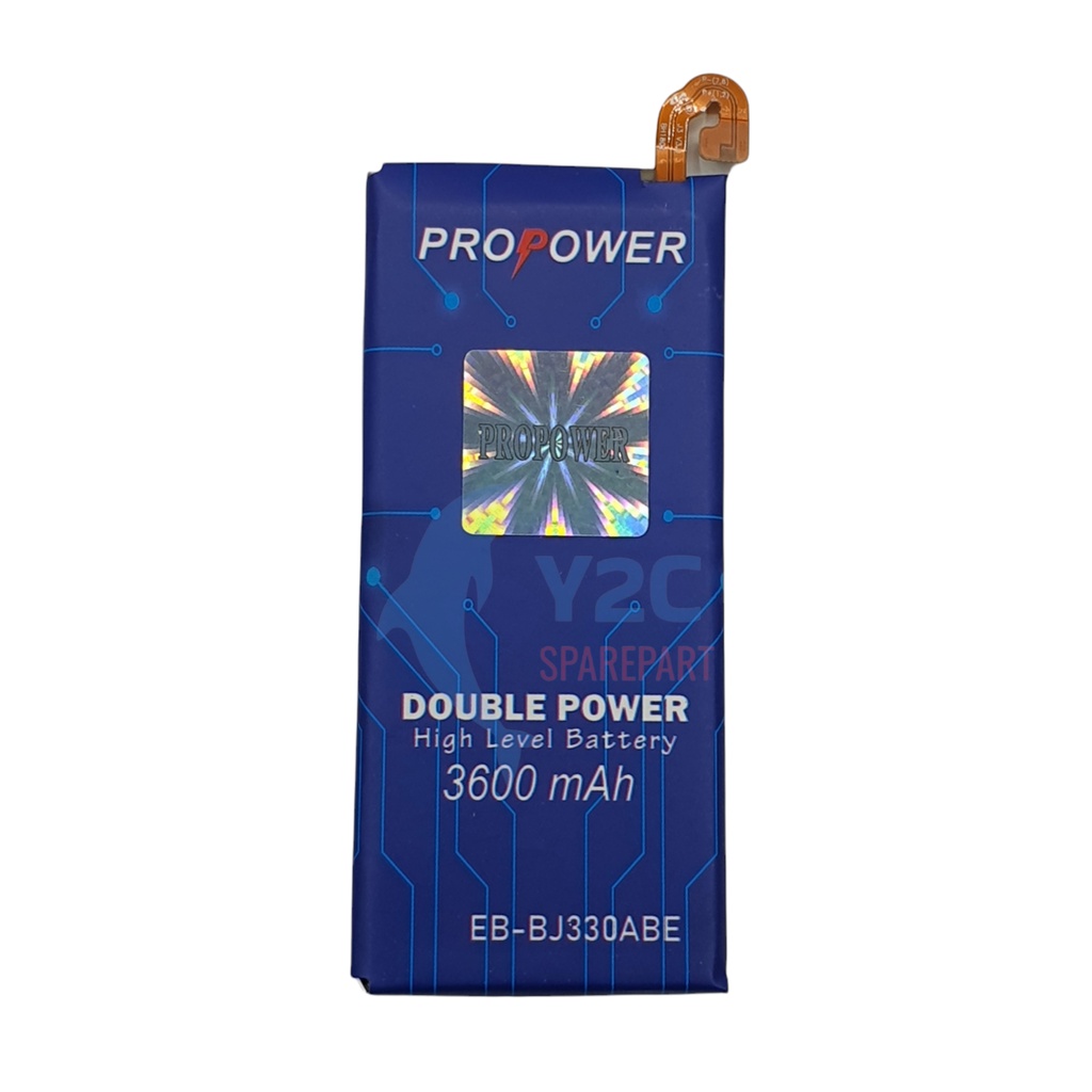 BATERAI SAMSUNG J330 / GALAXY J3 PRO 2017 DOUBLE POWER PROPOWER / EB-BJ330ABE / BATREI BATRAI BATRE BATERE