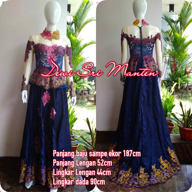 Kebaya manten bordir