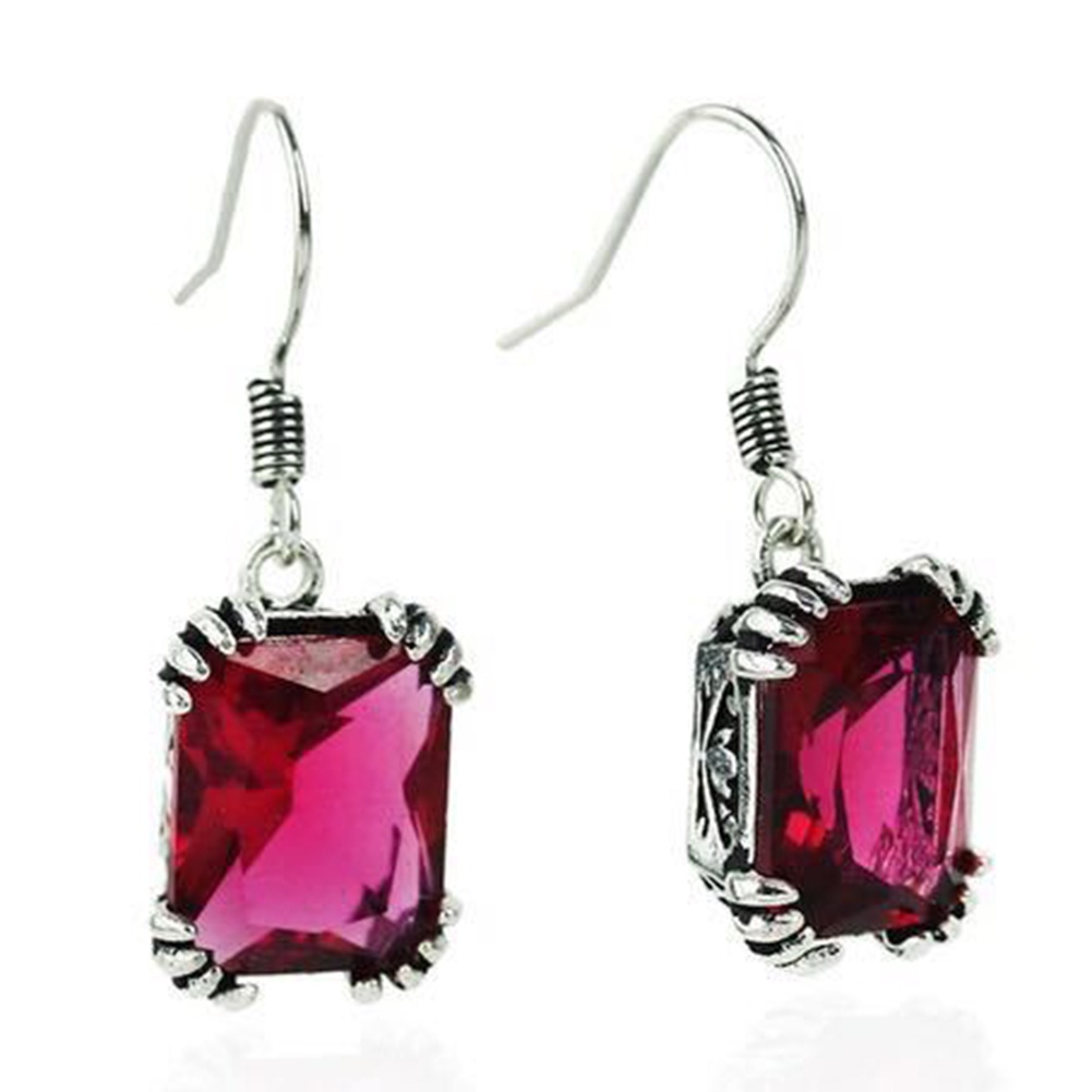 Hu Hu Hu Hu Hu Alat Bantu Pasang Kacamata♡ Anting Kait Gantung Wanita Hias Berlian Imitasi Besar Gaya Elegan Untuk Hadiah