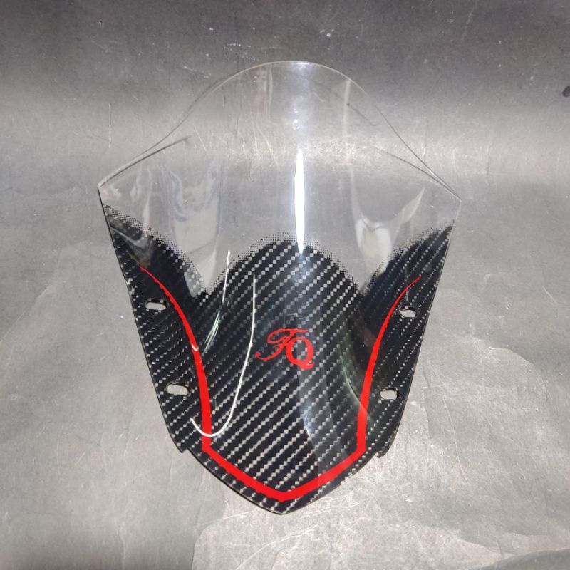 windshield aerox karbon visor Yamaha Aerox carbon