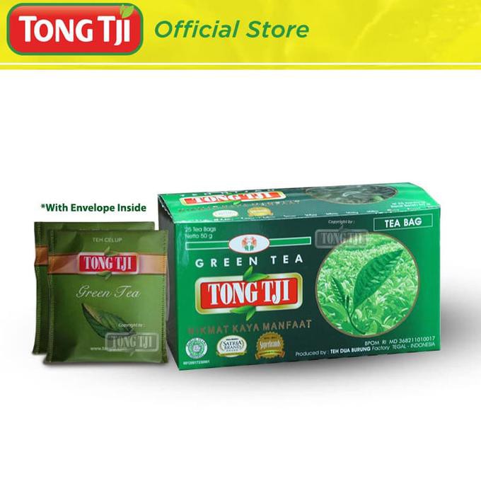 

Mmfem673- Tong Tji , Green Tea/ Teh Hijau ( Tea Bag/ Teh Celup ) 957G