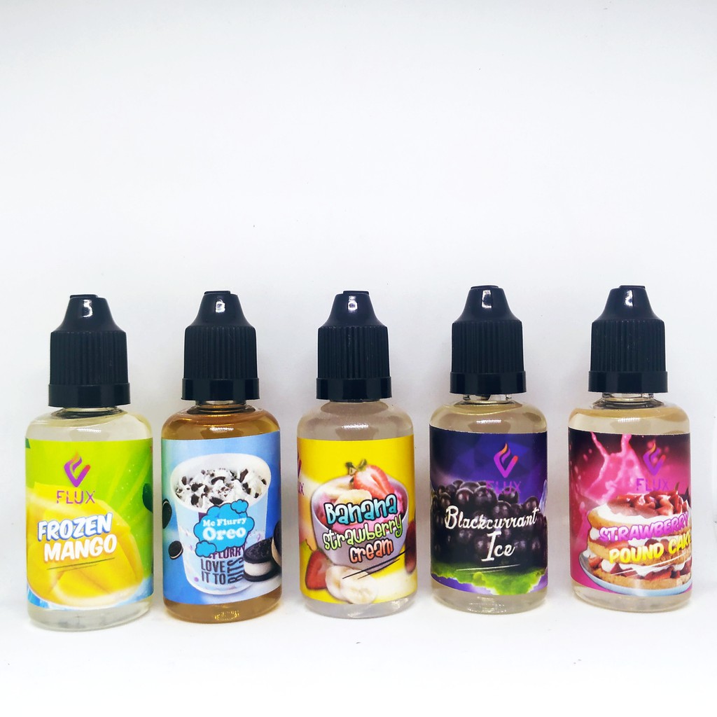 Liquid Vape Flux Premium Liquid Non Nikotin 30ml Liquid Murah Shopee Indonesia