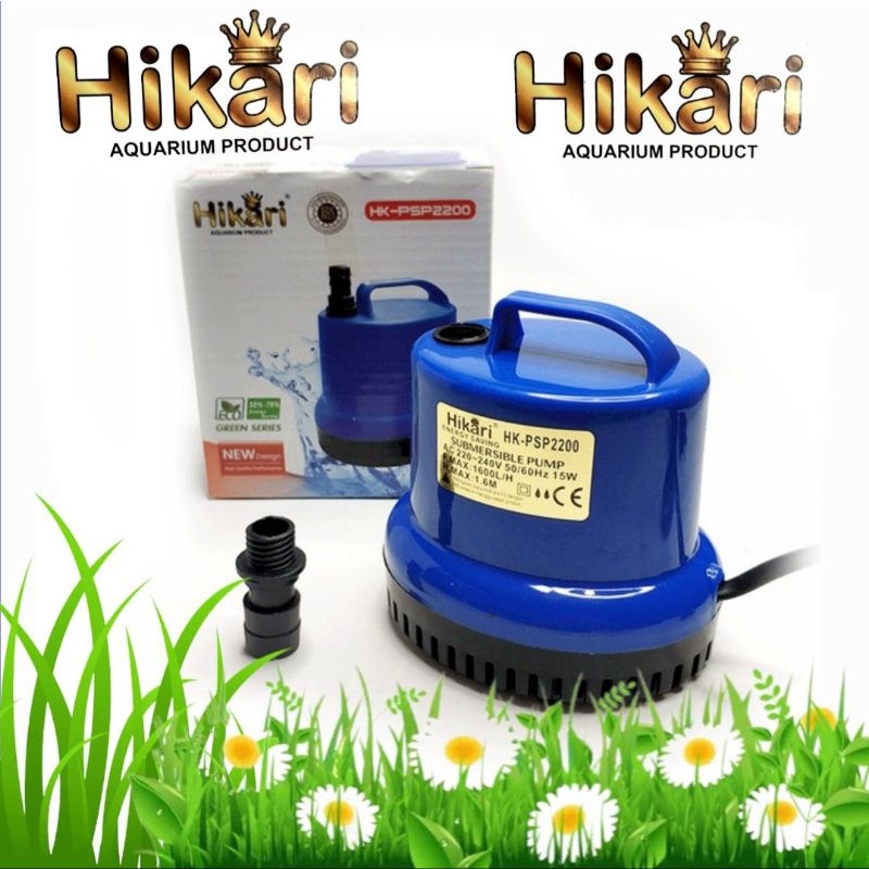 POMPA CELUP AIR AQUARIUM KOLAM IKAN HIKARI PSP 2200