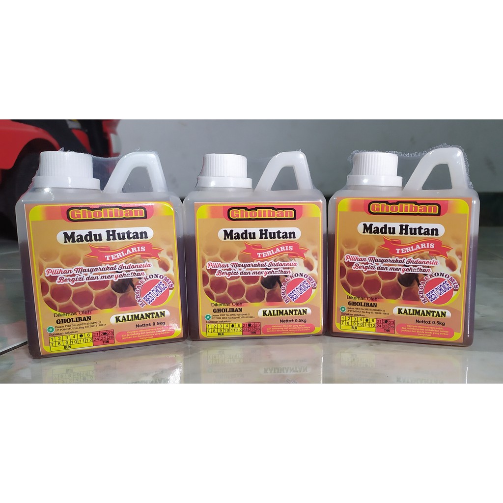 

Madu Hutan Gholiban 0,5 Kg