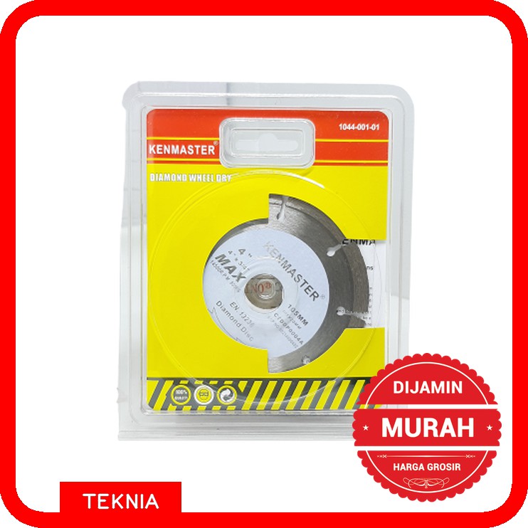 Diamond Wheel Wet 4 Inch KENMASTER - Mata Pisau Potong 105 mm