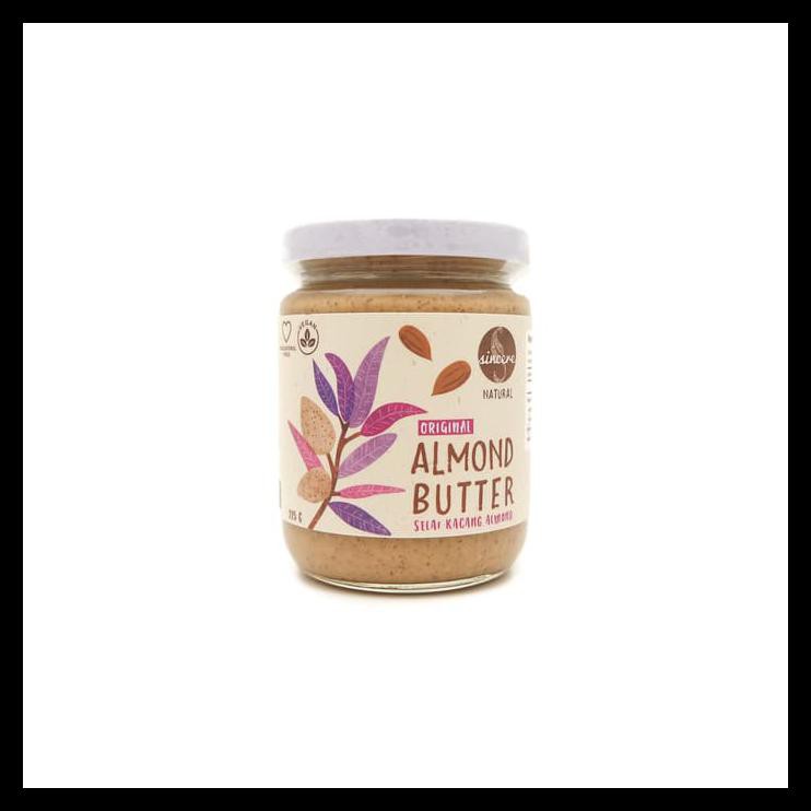 

Promo Almond Butter Original Unsweetened 225G | Selai Kacang Keto Tanpa Gula
