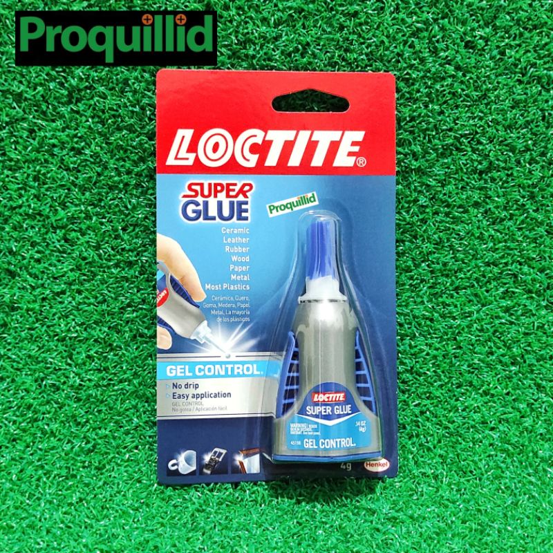 Jual LEM LOCTITE SUPER GLUE GEL CONTROL 4G LEM KULIT KARET PLASTIK BESI ...