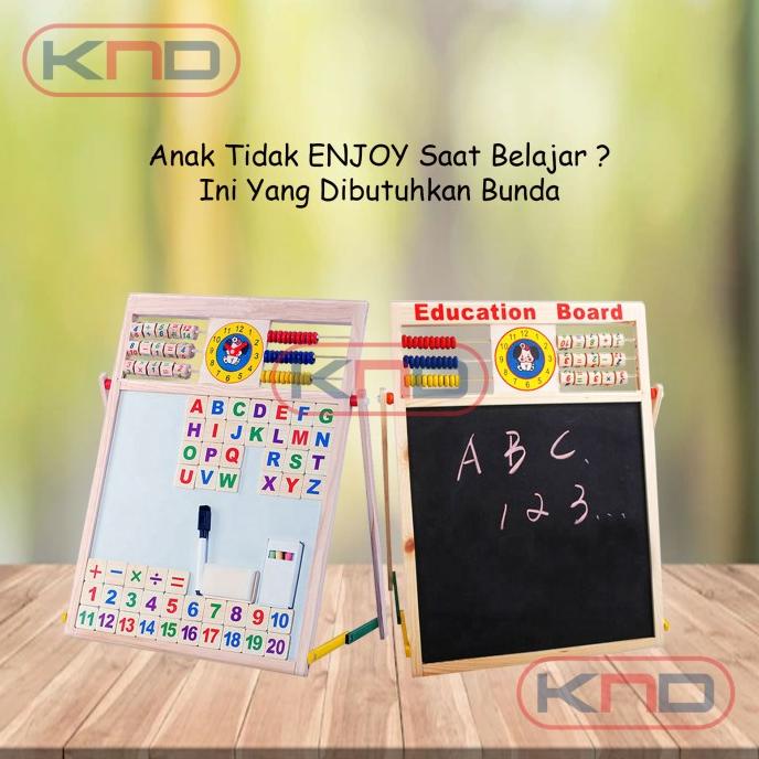 

Papan Tulis Anak Magnet Alphabet Whiteboard Dan Blackboard