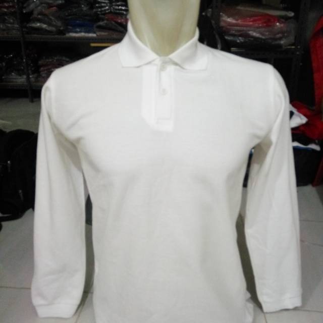 Kaos polo shirt Polos lengan panjang XXXL/3XL Big Suze