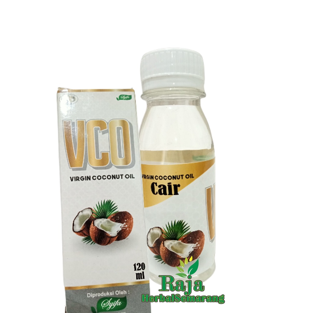 Syifa Virgin Coconut Oil VCO Cair 120 ml Ori Asli Murni Untuk Menjaga Sakit Jantung Anti Bakteri Vir