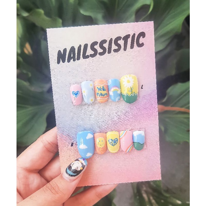 NCT Dream Hello Future Nails / Custom Fake Nails / Press-on Nails